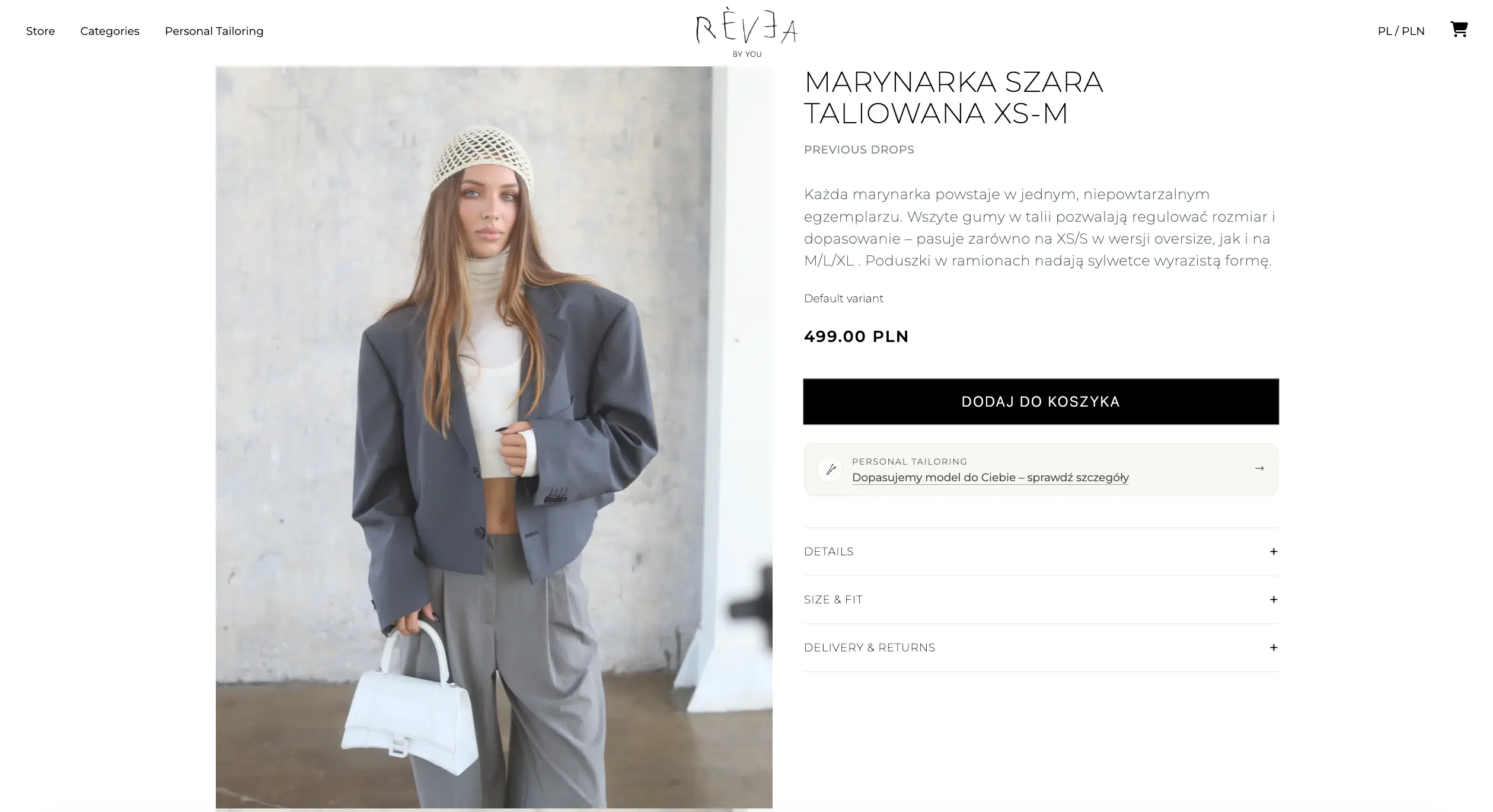Homepage — premium collections
